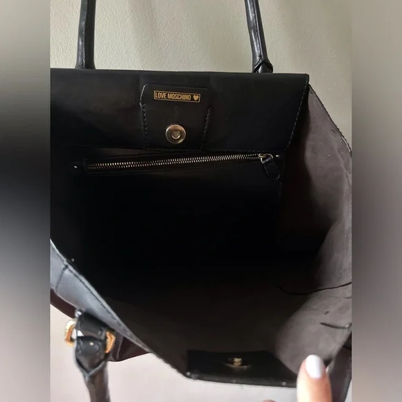Love Moschino Vintage Leather Bag